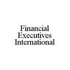 FINANCIAL EXECUTIVES INTERNATIONAL