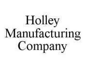 HOLLEY MANUFACTURING COMPANY
