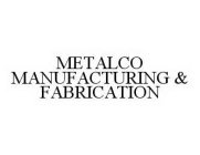 METALCO MANUFACTURING & FABRICATION
