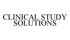 CLINICAL STUDY SOLUTIONS