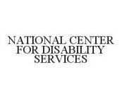 NATIONAL CENTER FOR DISABILITY SERVICES