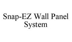 SNAP-EZ WALL PANEL SYSTEM