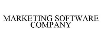 MARKETING SOFTWARE COMPANY