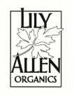 LILY ALLEN ORGANICS