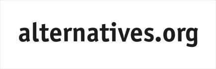 ALTERNATIVES.ORG