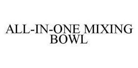 ALL-IN-ONE MIXING BOWL