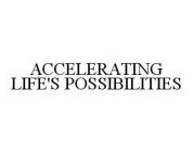 ACCELERATING LIFE'S POSSIBILITIES