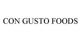 CON GUSTO FOODS