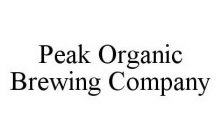 PEAK ORGANIC BREWING COMPANY