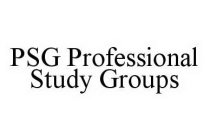 PSG PROFESSIONAL STUDY GROUPS