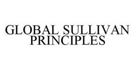 GLOBAL SULLIVAN PRINCIPLES