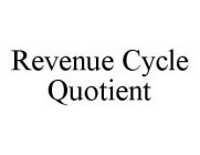 REVENUE CYCLE QUOTIENT