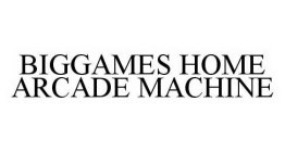 BIGGAMES HOME ARCADE MACHINE