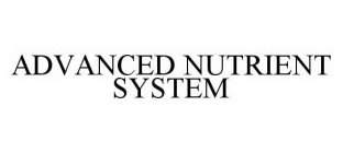 ADVANCED NUTRIENT SYSTEM