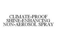 CLIMATE-PROOF SHINE-ENHANCING NON-AEROSOL SPRAY