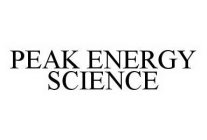 PEAK ENERGY SCIENCE