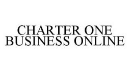 CHARTER ONE BUSINESS ONLINE
