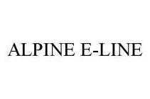 ALPINE E-LINE