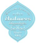 SPOON. MELT. SPREAD. DIP. CHALMERS CHOCOLATE SINCE 1964
