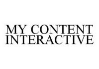 MY CONTENT INTERACTIVE