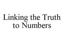 LINKING THE TRUTH TO NUMBERS