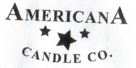 AMERICANA CANDLE CO.