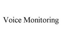 VOICE MONITORING