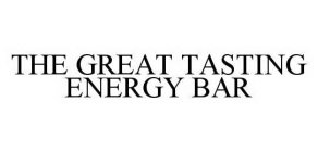 THE GREAT TASTING ENERGY BAR