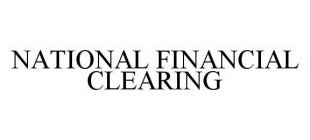 NATIONAL FINANCIAL CLEARING