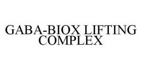 GABA-BIOX LIFTING COMPLEX