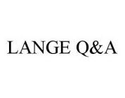 LANGE Q&A
