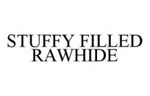 STUFFY FILLED RAWHIDE