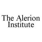 THE ALERION INSTITUTE