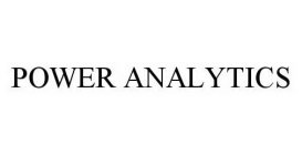 POWER ANALYTICS