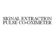 SIGNAL EXTRACTION PULSE CO-OXIMETER