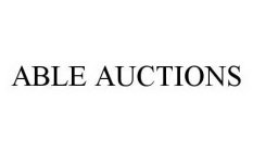 ABLE AUCTIONS