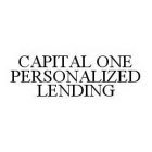 CAPITAL ONE PERSONALIZED LENDING