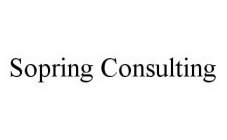 SOPRING CONSULTING