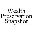 WEALTH PRESERVATION SNAPSHOT