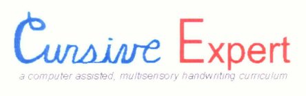 CURSIVE EXPERT A COMPUTER ASSISTED, MULTISENSORY HANDWRITING CURRICULUM