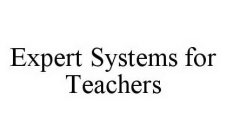 EXPERT SYSTEMS FOR TEACHERS