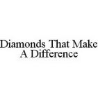 DIAMONDS THAT MAKE A DIFFERENCE