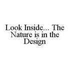 LOOK INSIDE..  THE NATURE IS IN THE DESIGN