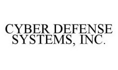 CYBER DEFENSE SYSTEMS, INC.