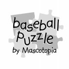 BASEBALL PUZZLE BY MASCOTOPIA
