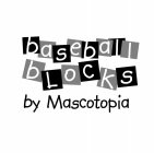 BASEBALL BLOCKS BY MASCOTOPIA