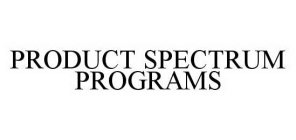 PRODUCT SPECTRUM PROGRAMS