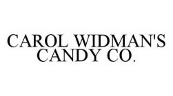 CAROL WIDMAN'S CANDY CO.