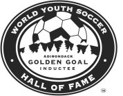 WORLD YOUTH SOCCER HALL OF FAME ADIRONDACK GOLDEN GOAL INDUCTEE
