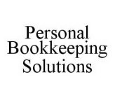 PERSONAL BOOKKEEPING SOLUTIONS